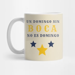 Un domingo sin Boca no es Domingo Mug